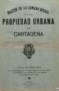 [Ejemplar] Boletín de la Cámara Oficial de la Propiedad Urbana de Cartagena. 5/1/1921.