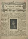 [Issue] Cartagena Artística (Cartagena). 20/4/1890.