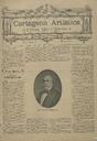 [Issue] Cartagena Artística (Cartagena). 1/5/1890.