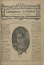 [Ejemplar] Cartagena Artística (Cartagena). 1/7/1890.