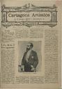 [Ejemplar] Cartagena Artística (Cartagena). 10/7/1890.
