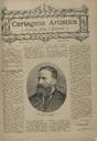 [Ejemplar] Cartagena Artística (Cartagena). 1/8/1890.