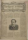 [Ejemplar] Cartagena Artística (Cartagena). 20/9/1890.