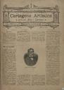 [Ejemplar] Cartagena Artística (Cartagena). 10/3/1891.