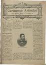 [Ejemplar] Cartagena Artística (Cartagena). 10/4/1891.