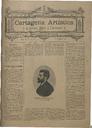 [Ejemplar] Cartagena Artística (Cartagena). 20/8/1891.