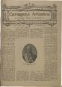 [Issue] Cartagena Artística (Cartagena). 1/11/1891.