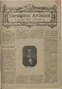 [Ejemplar] Cartagena Artística (Cartagena). 10/11/1891.