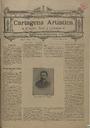 [Ejemplar] Cartagena Artística (Cartagena). 20/11/1891.