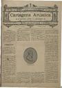 [Ejemplar] Cartagena Artística (Cartagena). 20/2/1892.