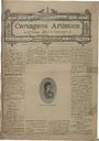 [Ejemplar] Cartagena Artística (Cartagena). 20/3/1892.