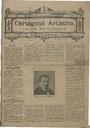 [Ejemplar] Cartagena Artística (Cartagena). 28/3/1892.