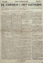 [Issue] Correo Cartagenero, El (Cartagena). 10/2/1856.