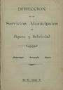 [Ejemplar] Dirección de los Servicios Municipales de Higiene y Salubridad (Cartagena). 6/1906.
