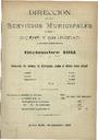 [Issue] Dirección de los Servicios Municipales de Higiene y Salubridad (Cartagena). 12/1911.
