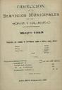 [Issue] Dirección de los Servicios Municipales de Higiene y Salubridad (Cartagena). 5/1913.