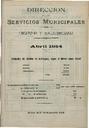 [Ejemplar] Dirección de los Servicios Municipales de Higiene y Salubridad (Cartagena). 4/1914.