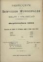 [Ejemplar] Dirección de los Servicios Municipales de Higiene y Salubridad (Cartagena). 9/1914.