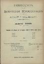 [Ejemplar] Dirección de los Servicios Municipales de Higiene y Salubridad (Cartagena). 4/1915.