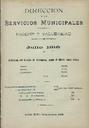 [Ejemplar] Dirección de los Servicios Municipales de Higiene y Salubridad (Cartagena). 7/1915.