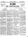 [Ejemplar] Eco de Cartagena, El (Cartagena). 5/2/1874.