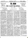 [Ejemplar] Eco de Cartagena, El (Cartagena). 23/2/1874.