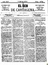 [Issue] Eco de Cartagena, El (Cartagena). 7/3/1874.