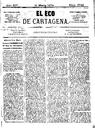 [Ejemplar] Eco de Cartagena, El (Cartagena). 11/3/1874.