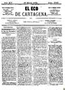 [Ejemplar] Eco de Cartagena, El (Cartagena). 16/3/1874.