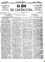 [Ejemplar] Eco de Cartagena, El (Cartagena). 23/3/1874.