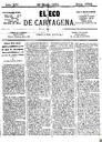 [Ejemplar] Eco de Cartagena, El (Cartagena). 28/3/1874.