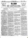 [Ejemplar] Eco de Cartagena, El (Cartagena). 4/4/1874.