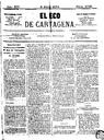 [Ejemplar] Eco de Cartagena, El (Cartagena). 9/4/1874.