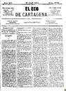 [Ejemplar] Eco de Cartagena, El (Cartagena). 15/4/1874.