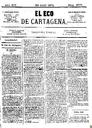 [Ejemplar] Eco de Cartagena, El (Cartagena). 23/4/1874.