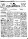 [Ejemplar] Eco de Cartagena, El (Cartagena). 30/4/1874.