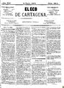 [Ejemplar] Eco de Cartagena, El (Cartagena). 8/6/1874.