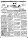 [Issue] Eco de Cartagena, El (Cartagena). 15/6/1874.