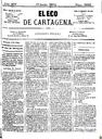 [Ejemplar] Eco de Cartagena, El (Cartagena). 17/6/1874.