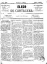 [Issue] Eco de Cartagena, El (Cartagena). 19/6/1874.