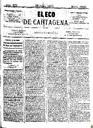 [Issue] Eco de Cartagena, El (Cartagena). 26/6/1874.