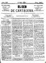 [Ejemplar] Eco de Cartagena, El (Cartagena). 6/7/1874.