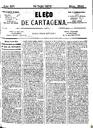 [Ejemplar] Eco de Cartagena, El (Cartagena). 14/7/1874.