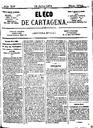 [Ejemplar] Eco de Cartagena, El (Cartagena). 18/7/1874.
