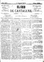 [Issue] Eco de Cartagena, El (Cartagena). 4/8/1874.