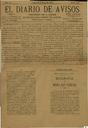 [Ejemplar] Diario de Avisos (Cartagena). 18/5/1888.