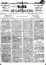 [Ejemplar] Eco de Cartagena, El (Cartagena). 18/8/1874.