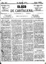 [Issue] Eco de Cartagena, El (Cartagena). 21/8/1874.