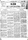 [Ejemplar] Eco de Cartagena, El (Cartagena). 1/9/1874.