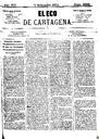 [Ejemplar] Eco de Cartagena, El (Cartagena). 5/9/1874.